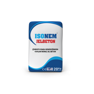 ISONEM GÉLBETON Cement alapú önterülő színes gélbeton