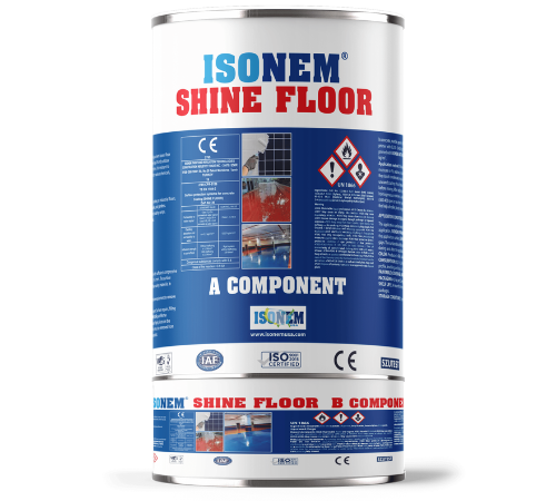 ISONEM SHINE FLOOR Fényes, színes padlófesték